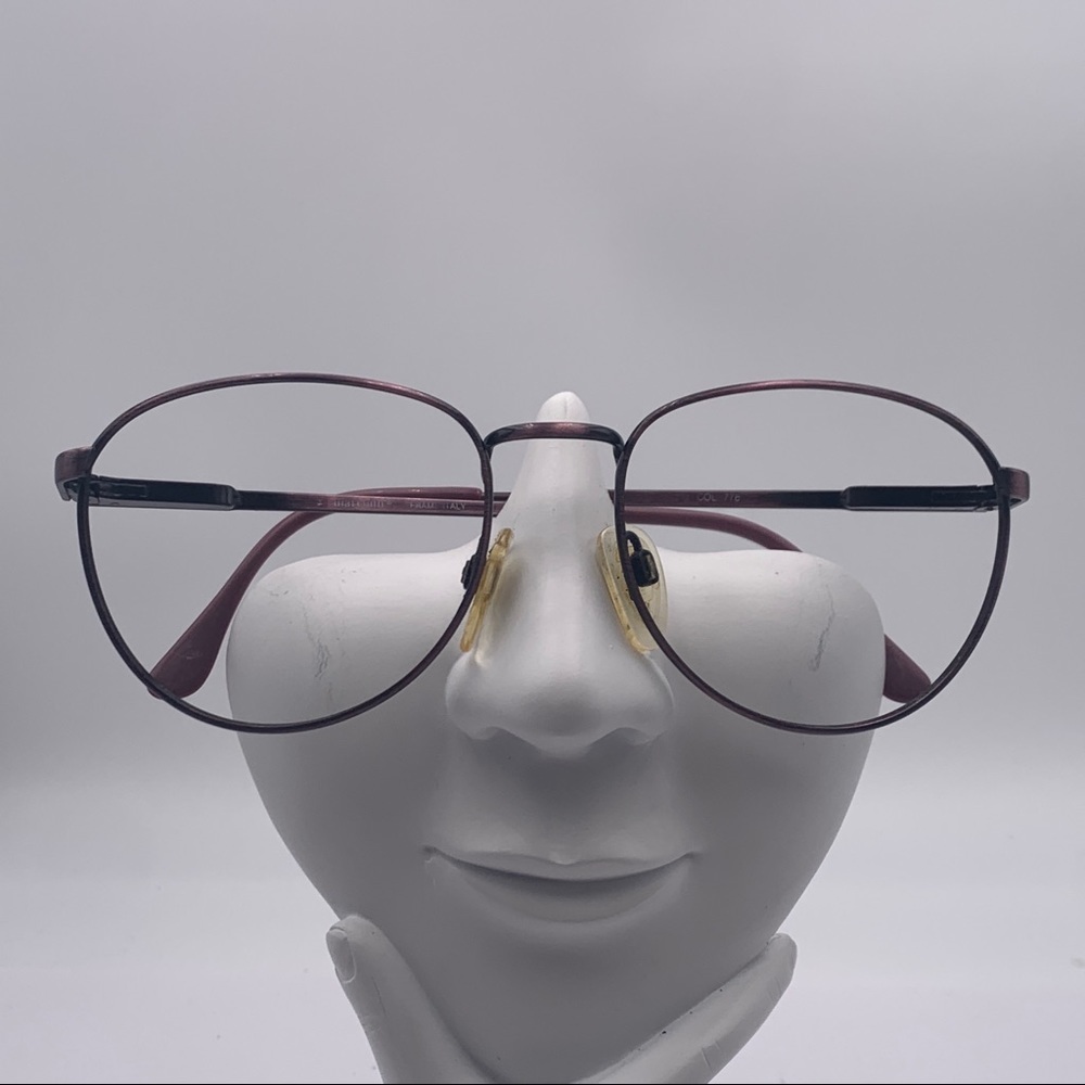 Vintage Marcolin Bronze Oval Sunglasses Frames